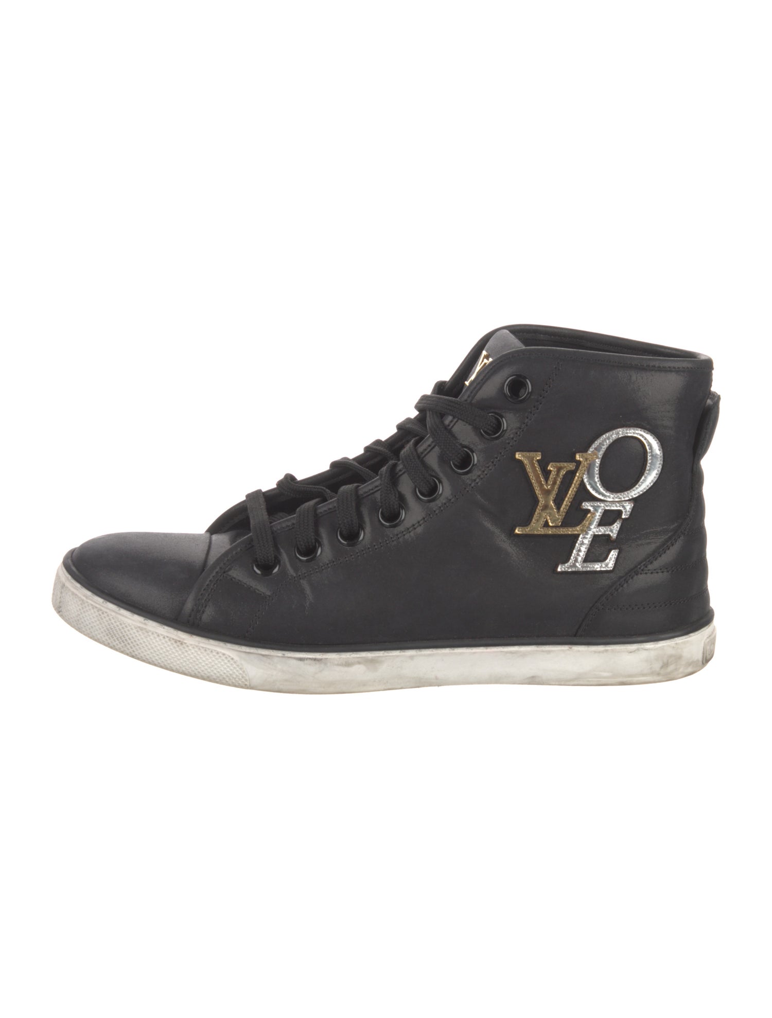 Louis Vuitton LV Monogram Leather Sneakers