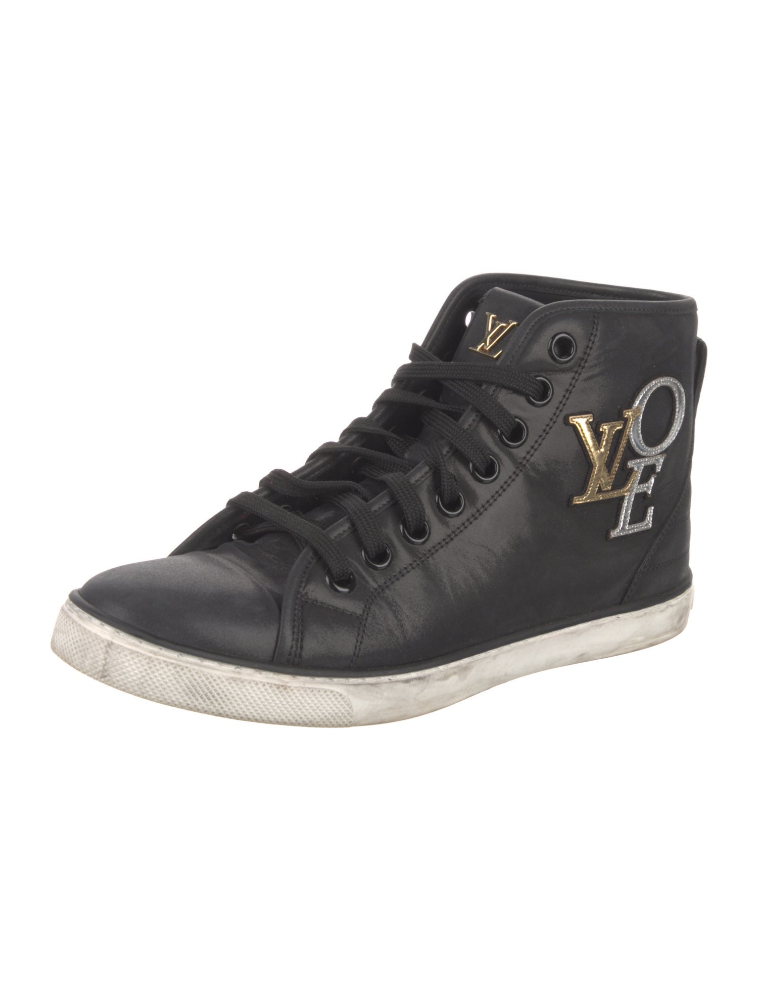 Louis Vuitton LV Monogram Leather Sneakers