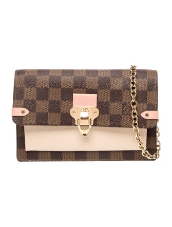Louis Vuitton Damier Ebene Vavin Wallet on Chain