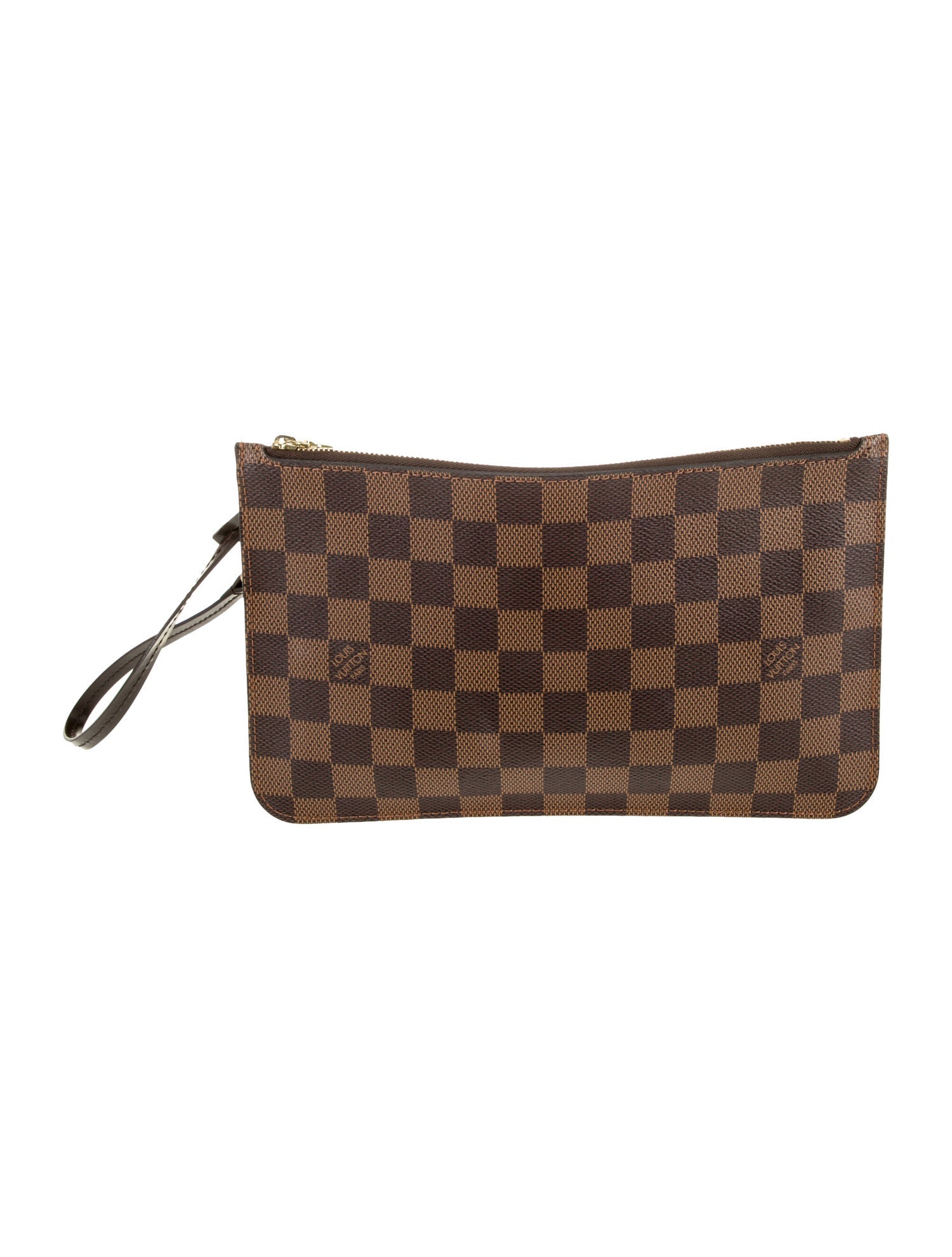 Louis Vuitton Damier Ebene Neverfull Pouch