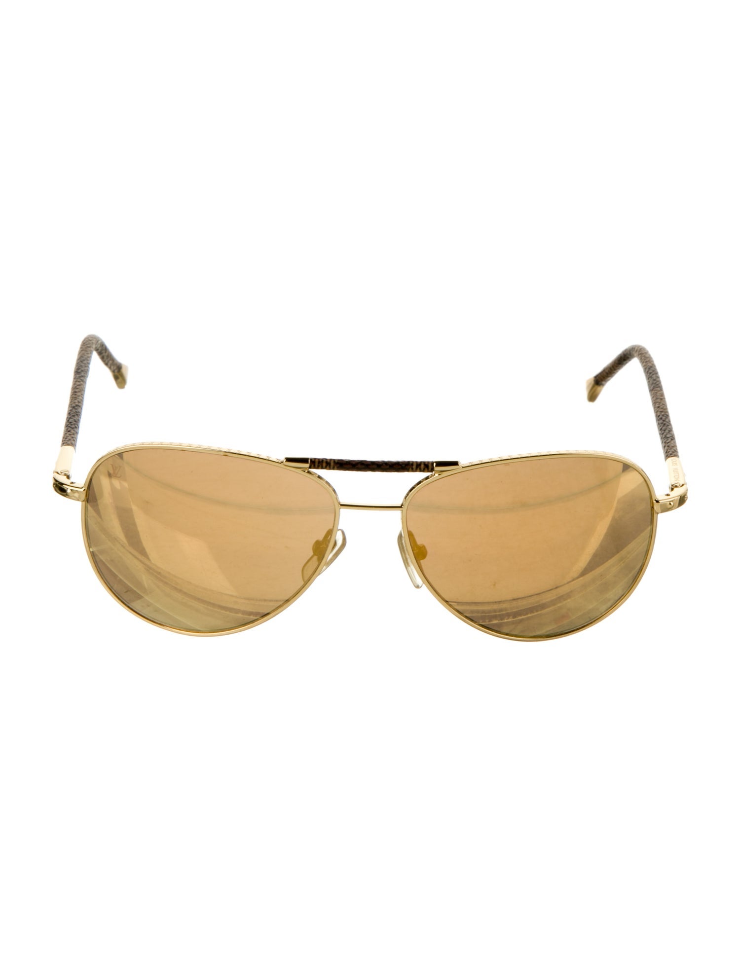 Louis Vuitton Conspiration Damier Ebene Pattern Sunglasses