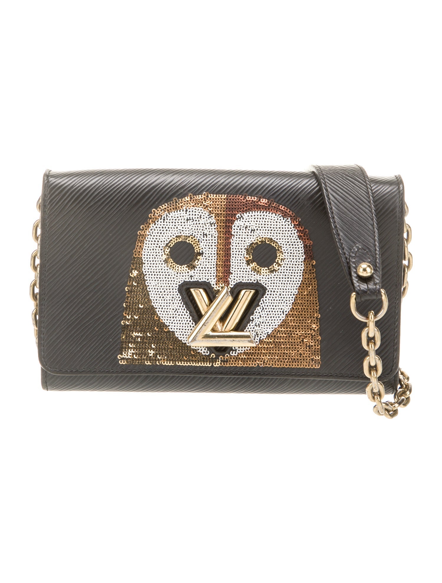 Louis Vuitton Epi Leather Twist Wallet on Chain