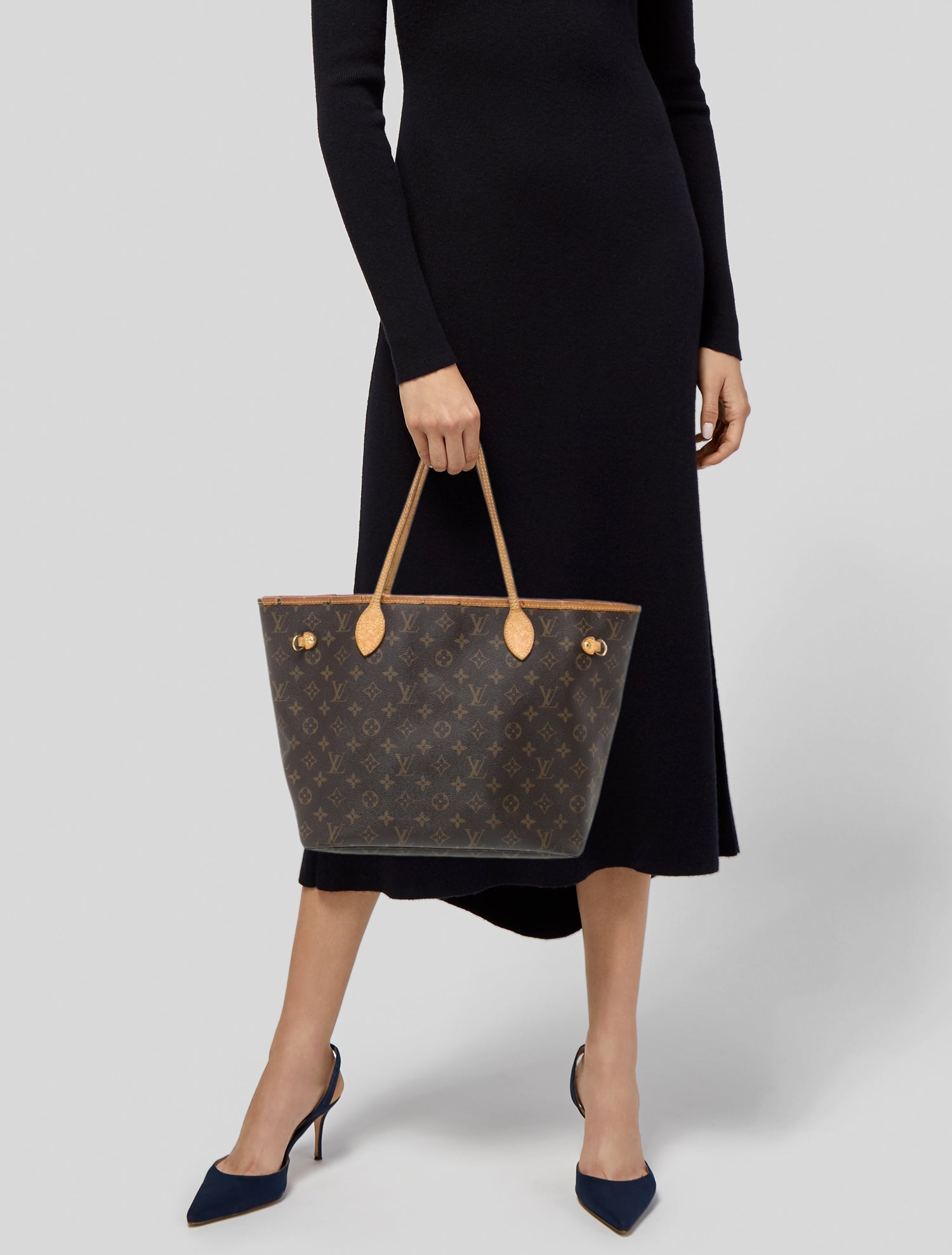 Louis Vuitton LV Monogram Neverfull MM Vintage