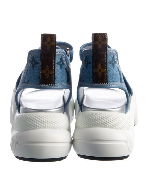 Louis Vuitton Canvas Printed Sandals