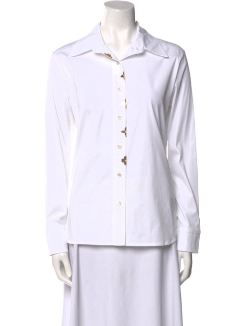 Louis Vuitton 2024 Long Sleeve Button-Up Top