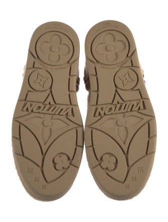 Louis Vuitton Lambswool Slingback Flats