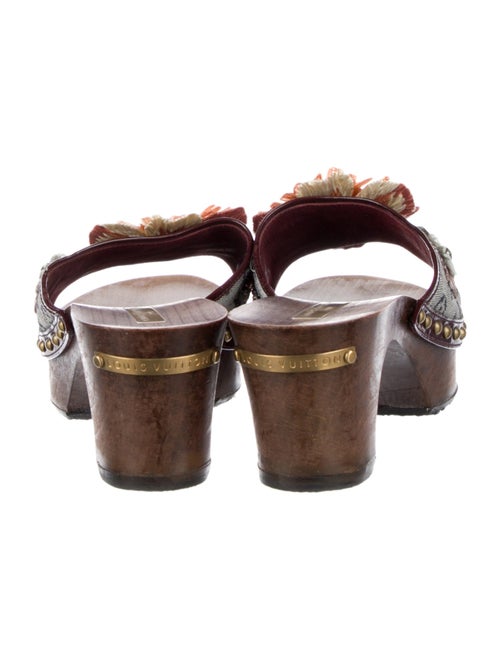 Louis Vuitton LV Monogram Canvas Slides