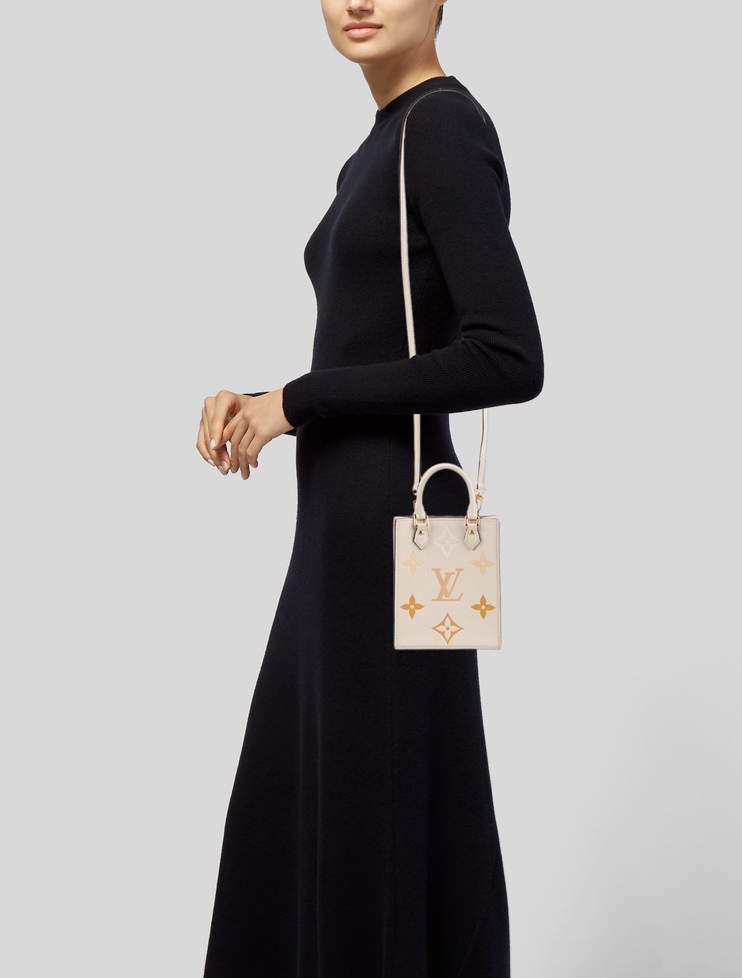 Louis Vuitton Monogram Giant Sac Plat Petit