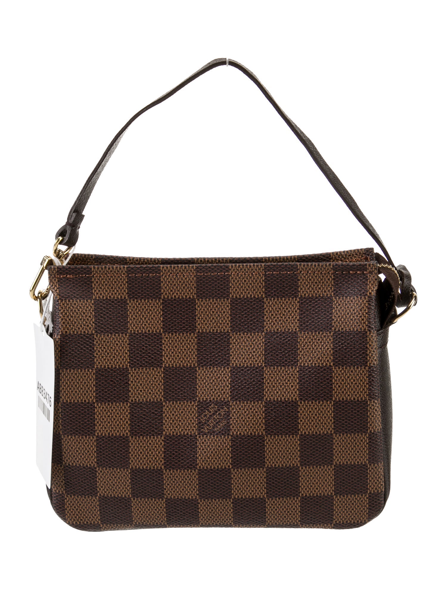Louis Vuitton Damier Ebene Trousse Makeup Pouch Vintage