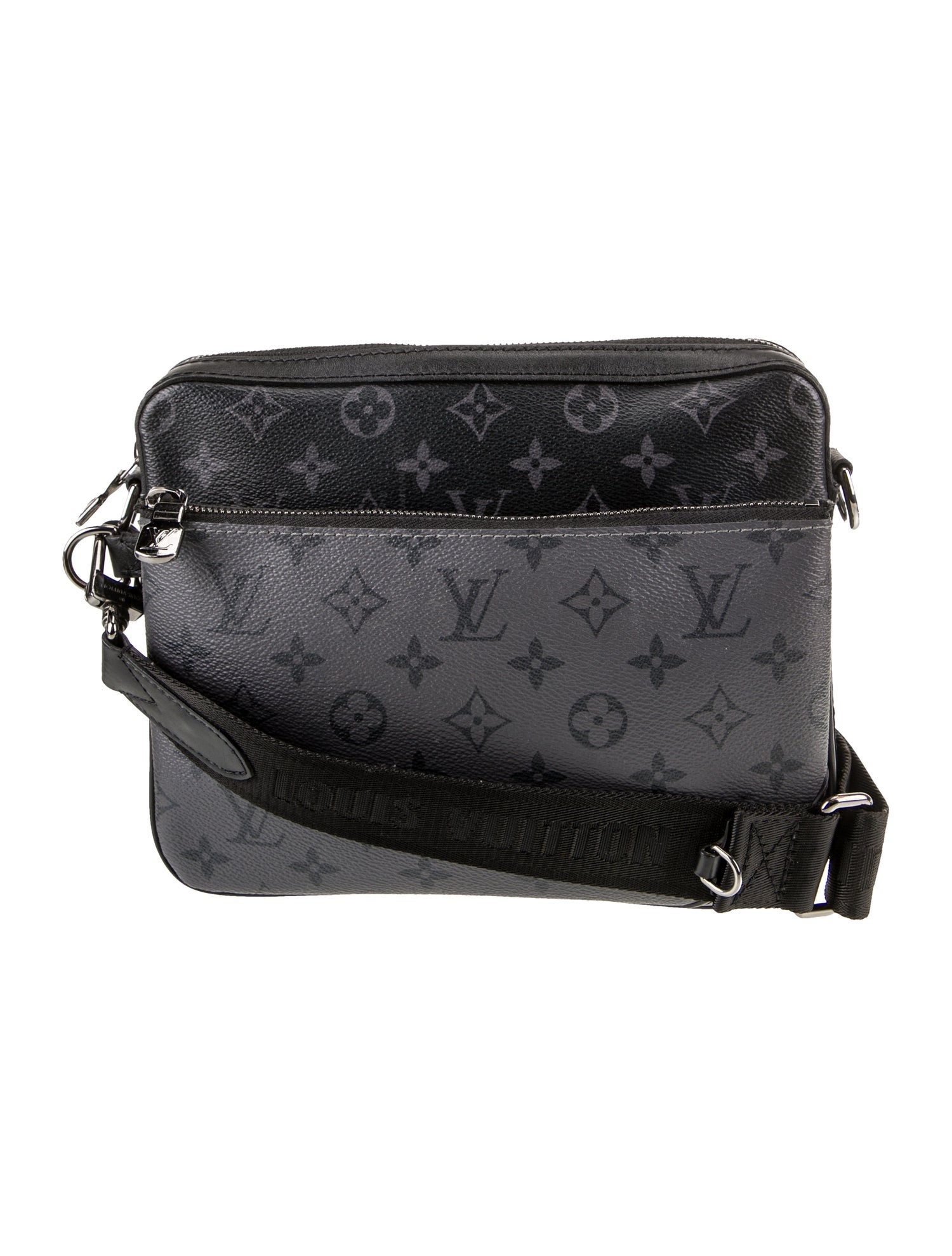 Louis Vuitton Monogram Eclipse Trio Messenger Bag 2022