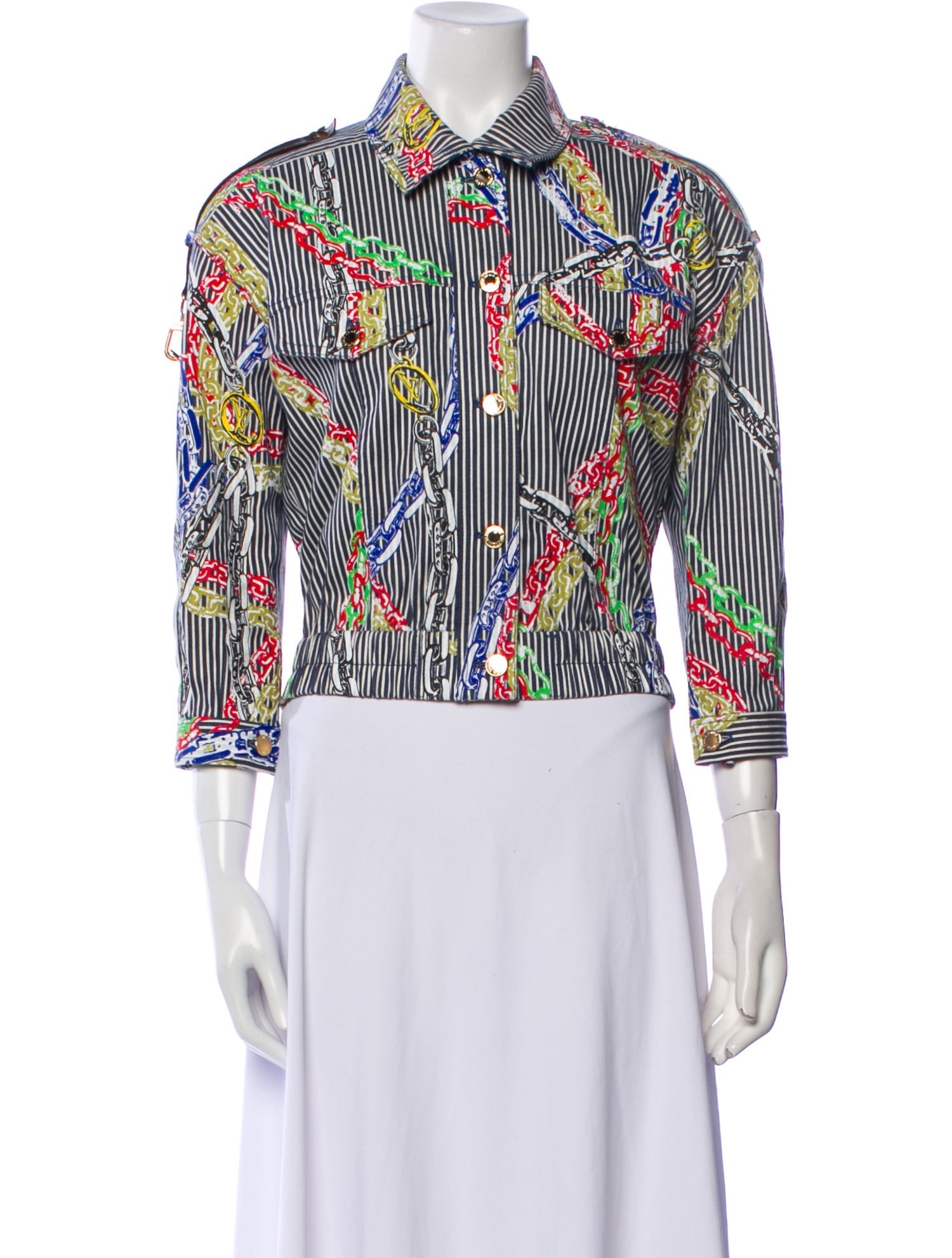 Louis Vuitton 2021 Printed Evening Jacket