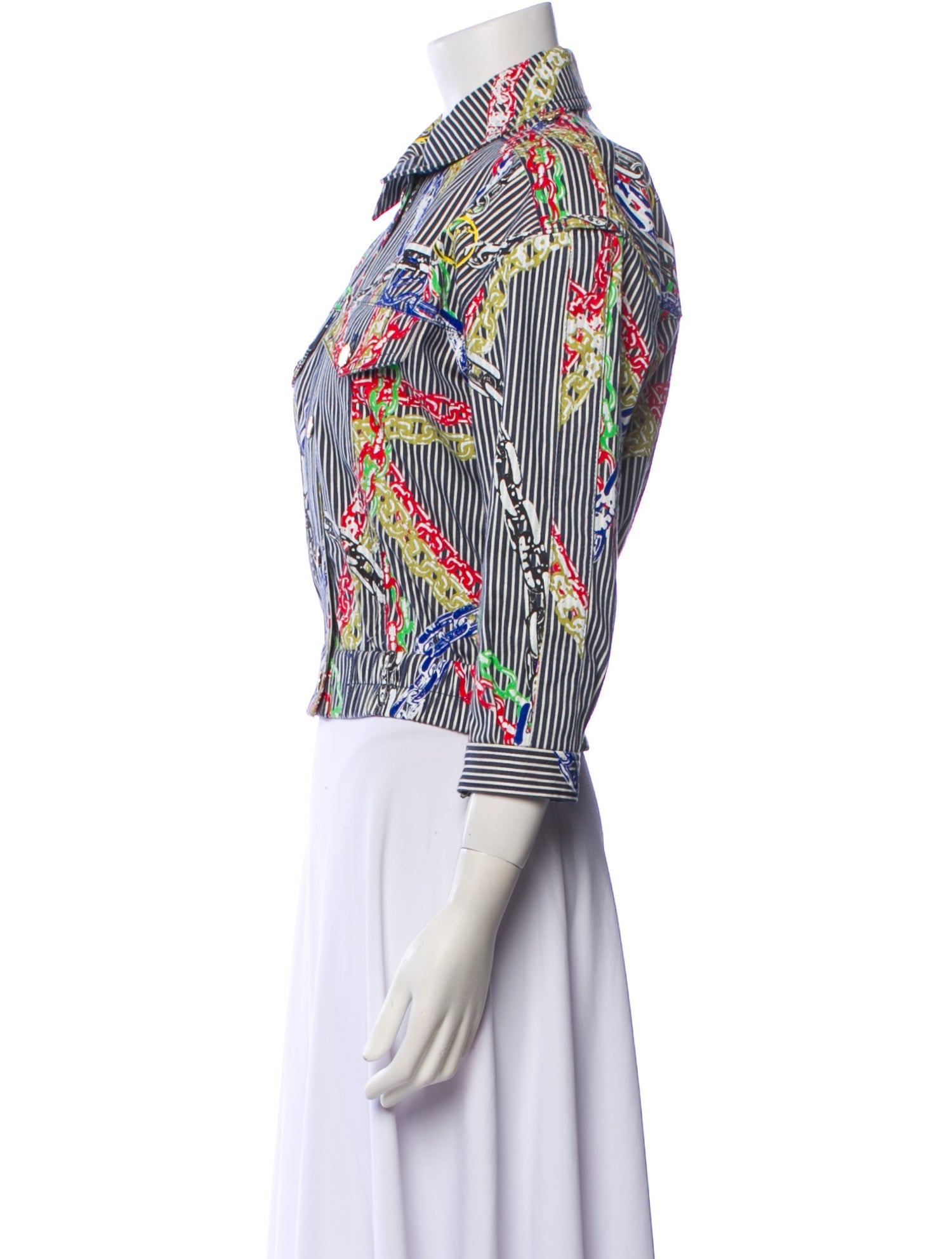 Louis Vuitton 2021 Printed Evening Jacket