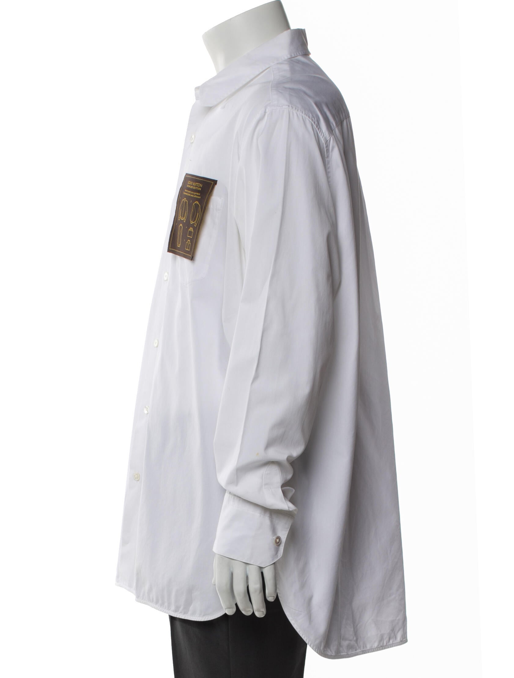 Louis Vuitton 2019 'Staples Edition' Tuxedo Shirt