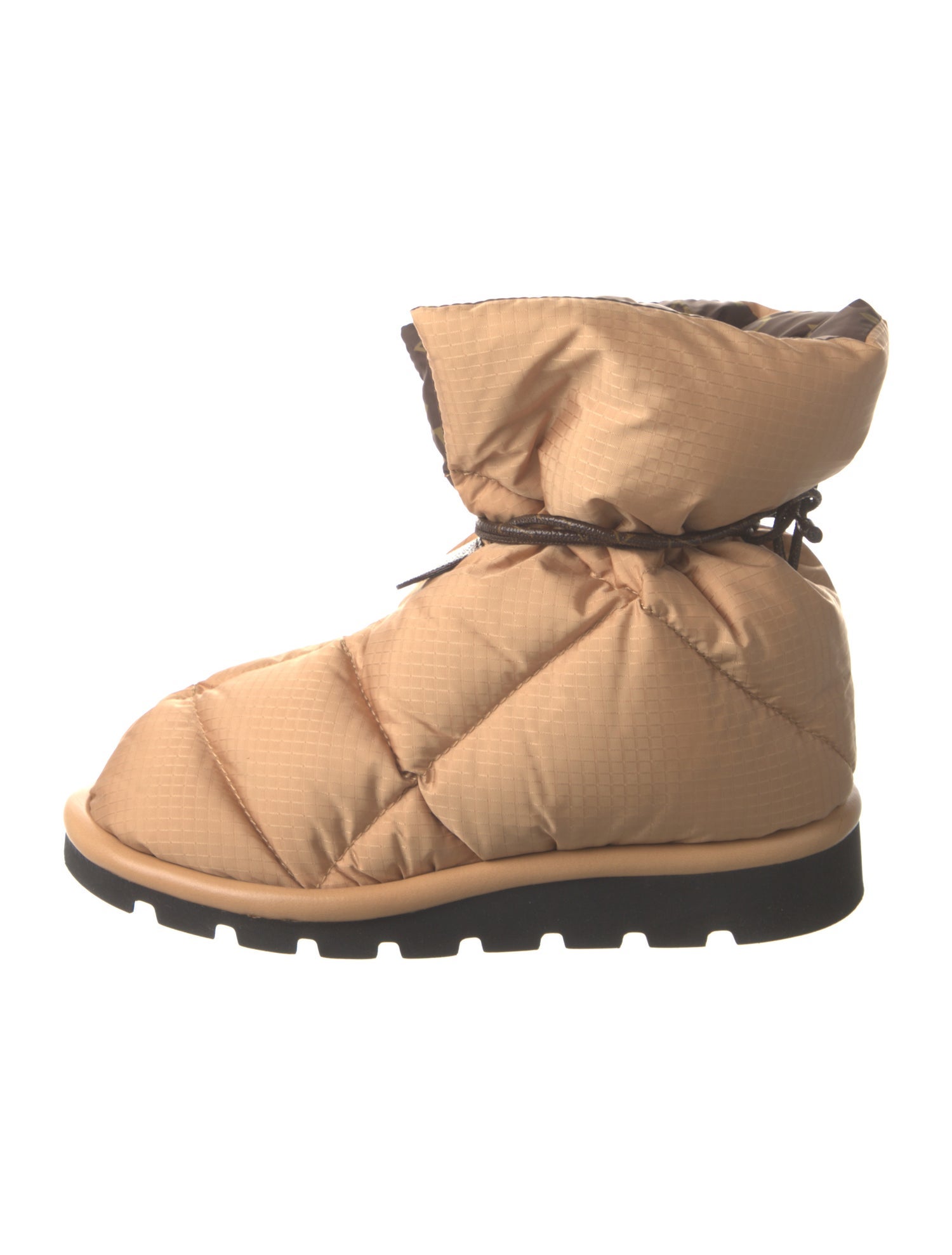Louis Vuitton Monogram Pattern Nylon Boots