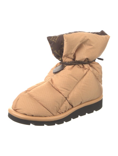 Louis Vuitton Monogram Pattern Nylon Boots