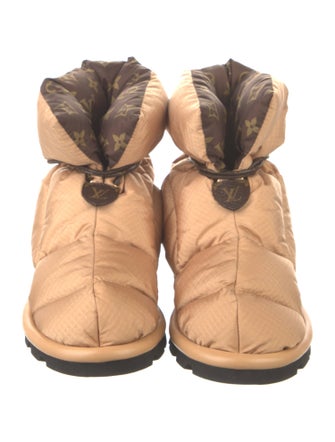 Louis Vuitton Monogram Pattern Nylon Boots