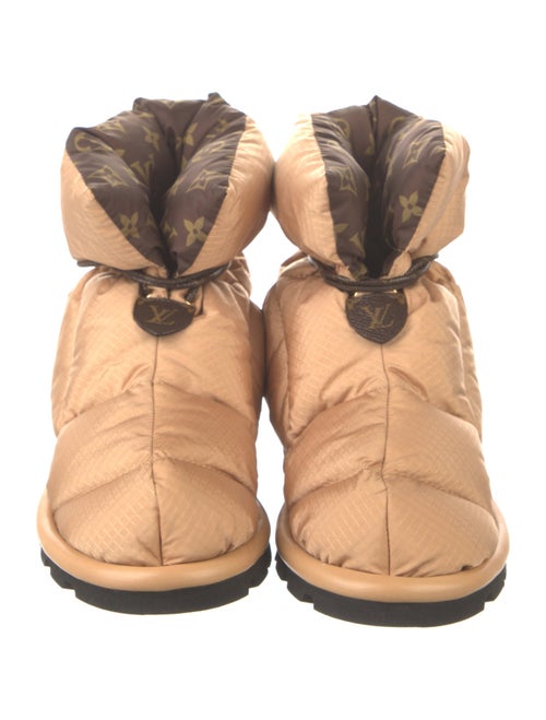 Louis Vuitton Monogram Pattern Nylon Boots