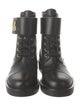 Louis Vuitton Leather Combat Boots