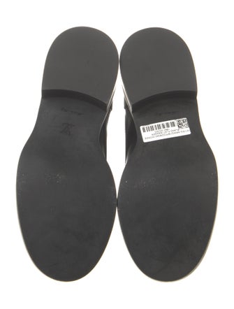 Louis Vuitton Leather Combat Boots