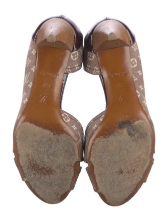 Louis Vuitton LV Monogram Canvas Sandals