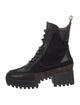 Louis Vuitton LV Monogram Suede Combat Boots