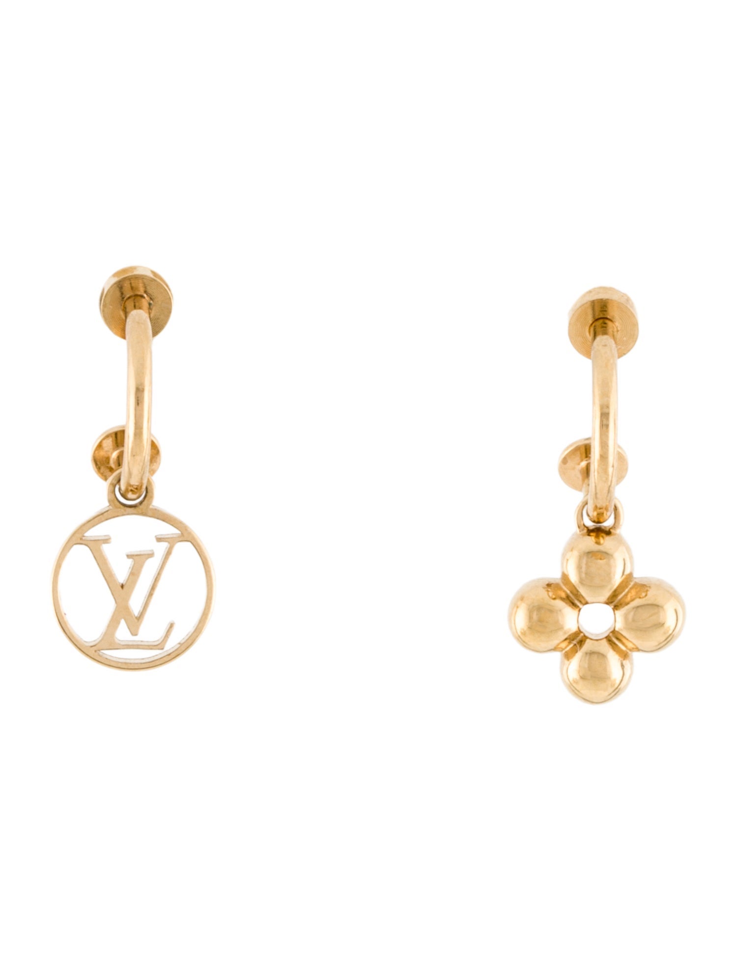 Louis Vuitton Blooming Drop Earrings