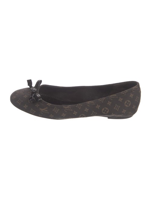 Louis Vuitton Canvas Printed Ballet Flats