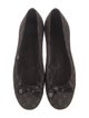 Louis Vuitton Canvas Printed Ballet Flats