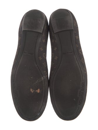 Louis Vuitton Canvas Printed Ballet Flats
