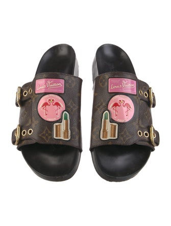 Louis Vuitton LV Monogram Slides