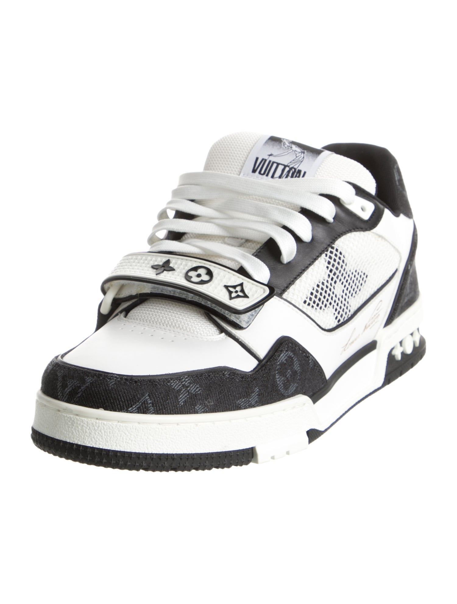 Louis Vuitton LV Monogram Leather Sneakers