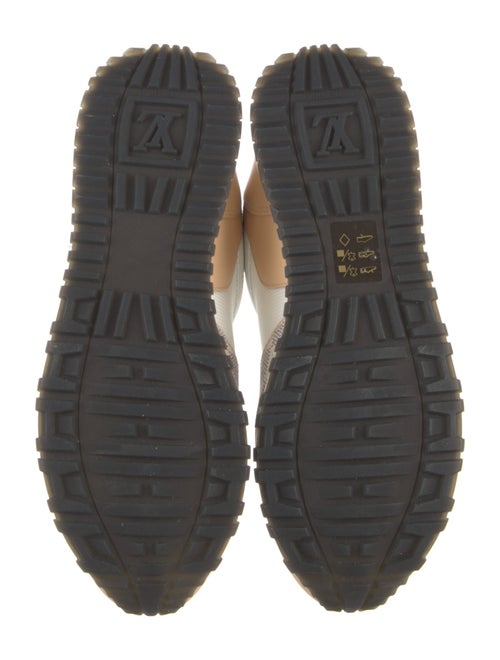 Louis Vuitton Damier Azur Pattern Nylon Sneakers