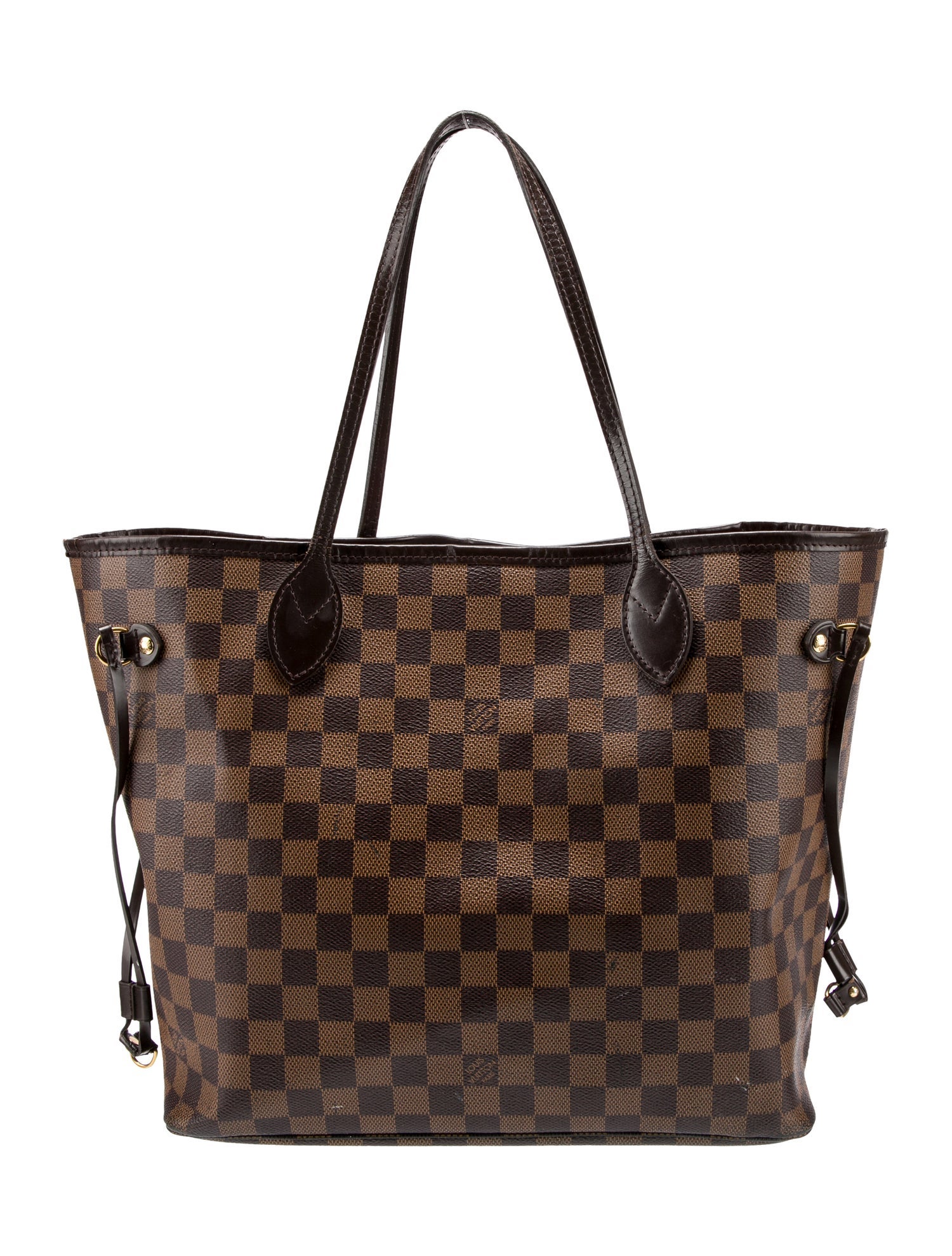 Louis Vuitton Damier Ebene Neverfull w/Pouch MM