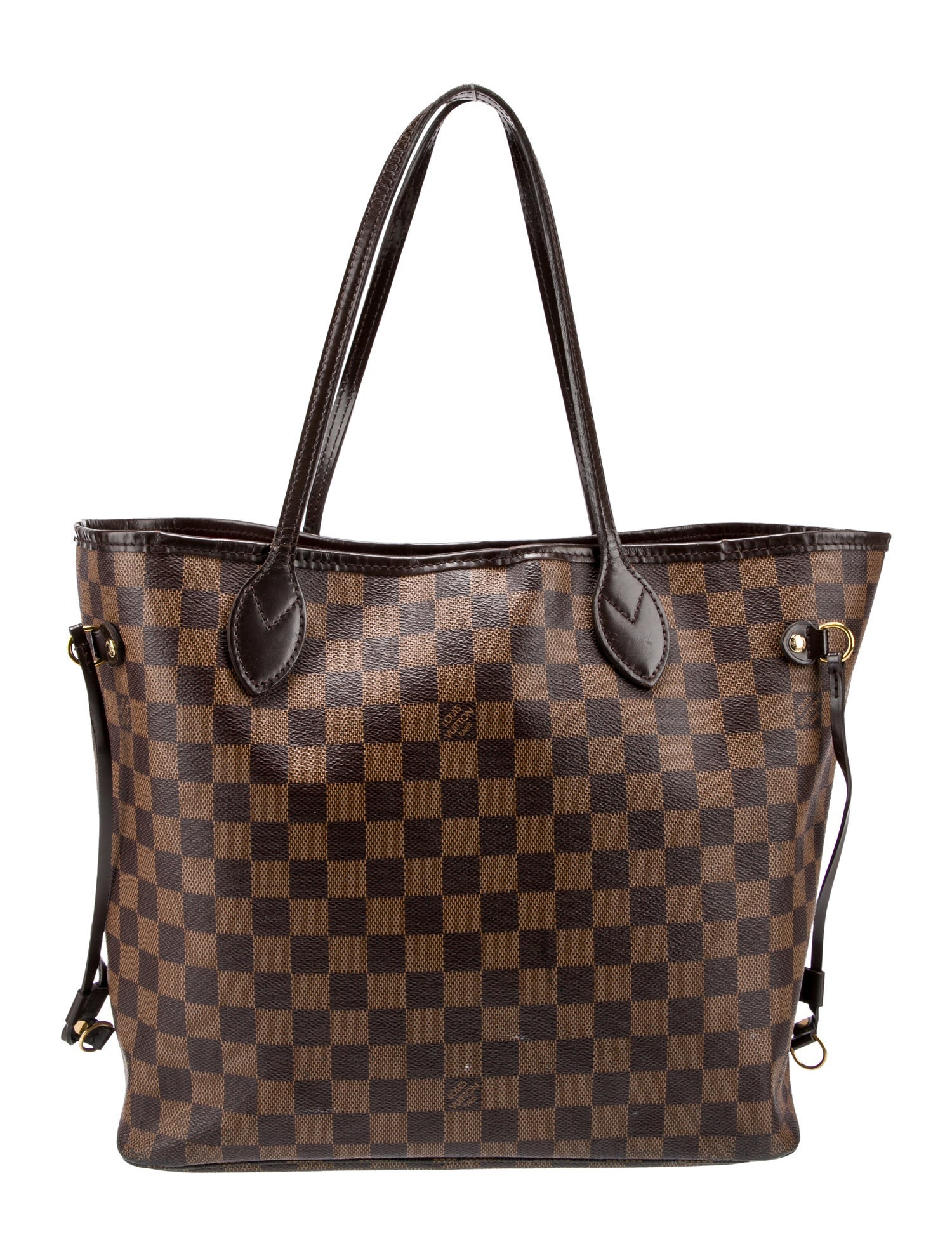 Louis Vuitton Damier Ebene Neverfull w/Pouch MM