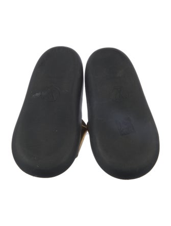 Louis Vuitton LV Monogram Leather Slides