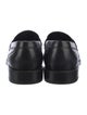 Louis Vuitton Leather Scalloped Accent Loafers