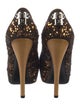 Louis Vuitton Sequin Embellishments Pumps