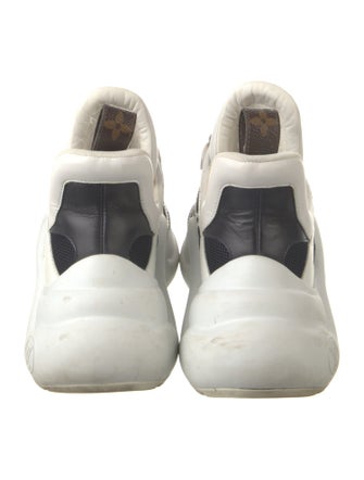 Louis Vuitton LV Monogram Leather Chunky Sneakers
