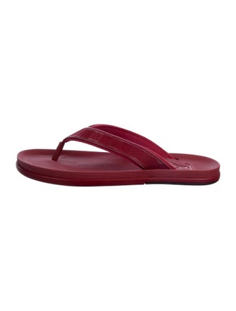 Louis Vuitton Rubber Flip Flops