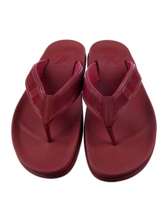 Louis Vuitton Rubber Flip Flops