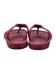 Louis Vuitton Rubber Flip Flops