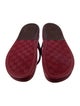 Louis Vuitton Rubber Flip Flops