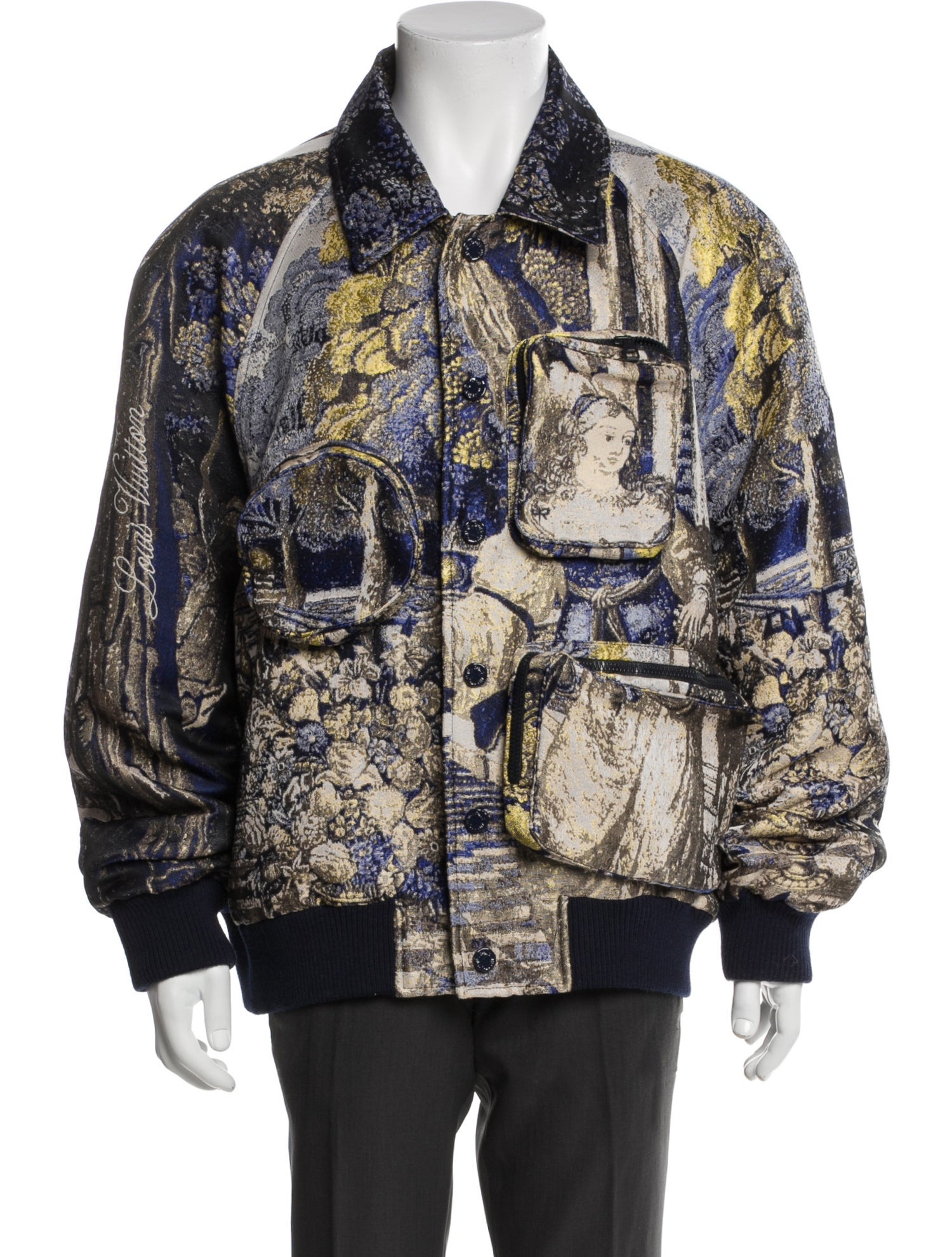 Louis Vuitton 2020 Signature Logo Jacket