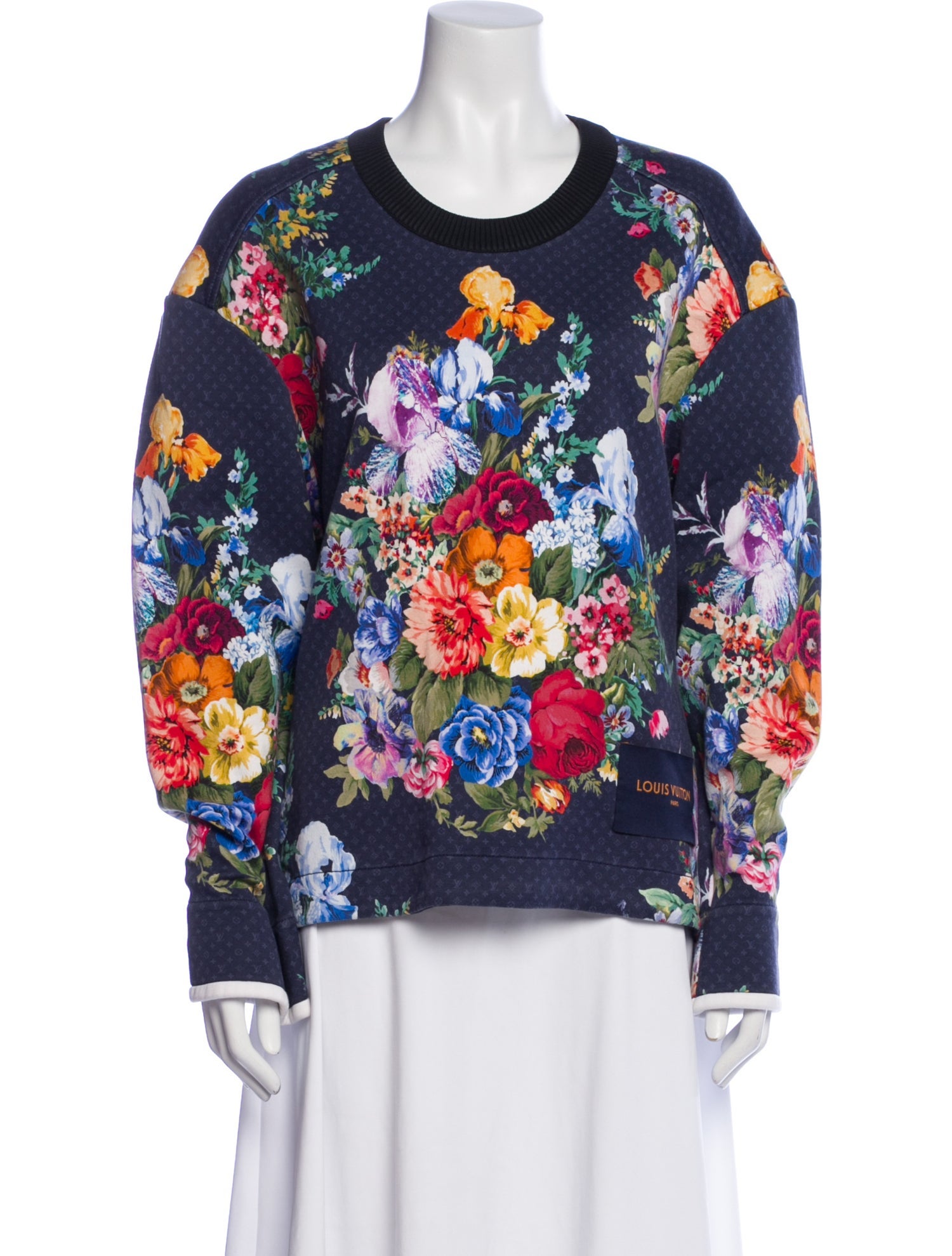 Louis Vuitton 2022 Floral Print Sweatshirt