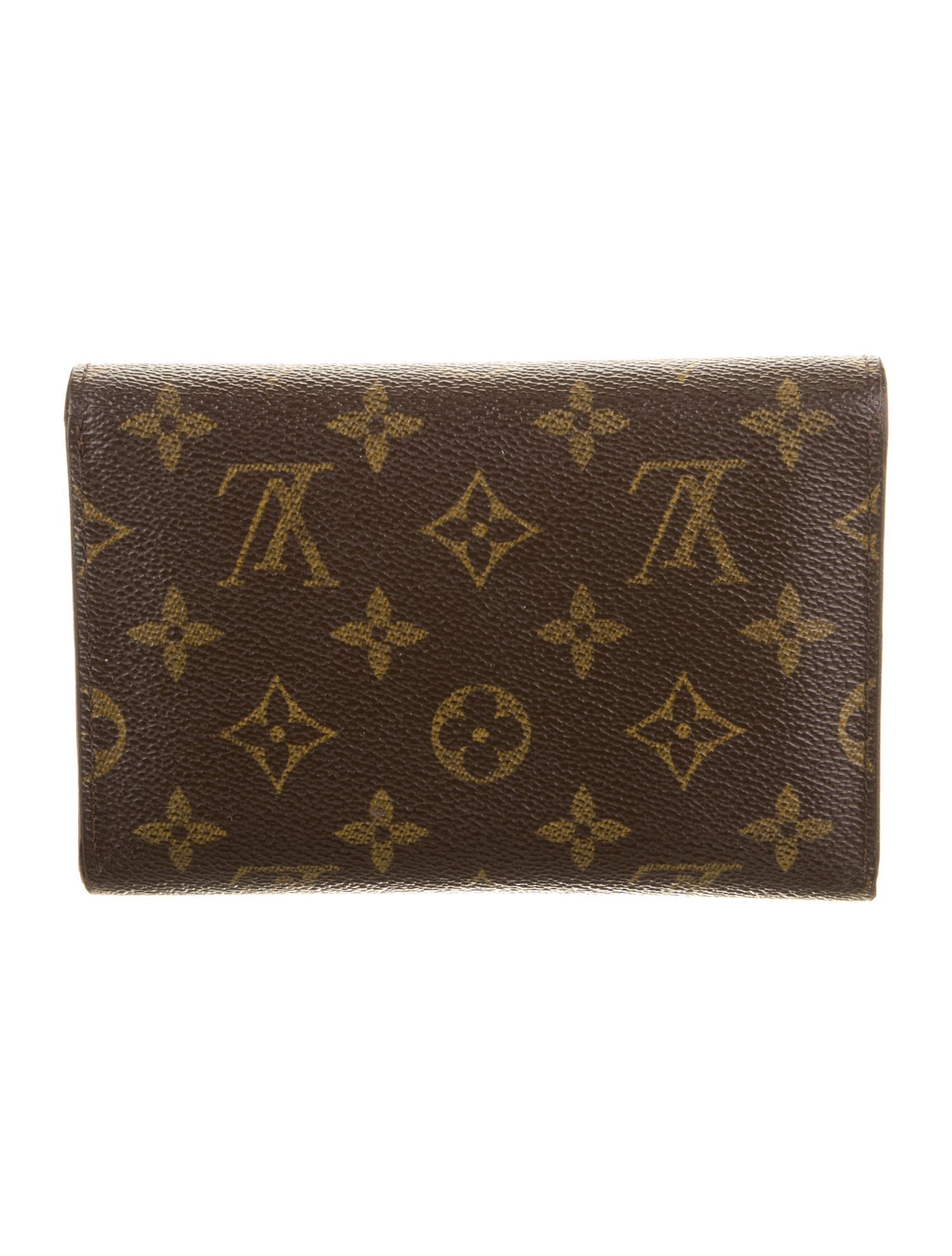 Louis Vuitton LV Monogram Coated Canvas Compact Wallet