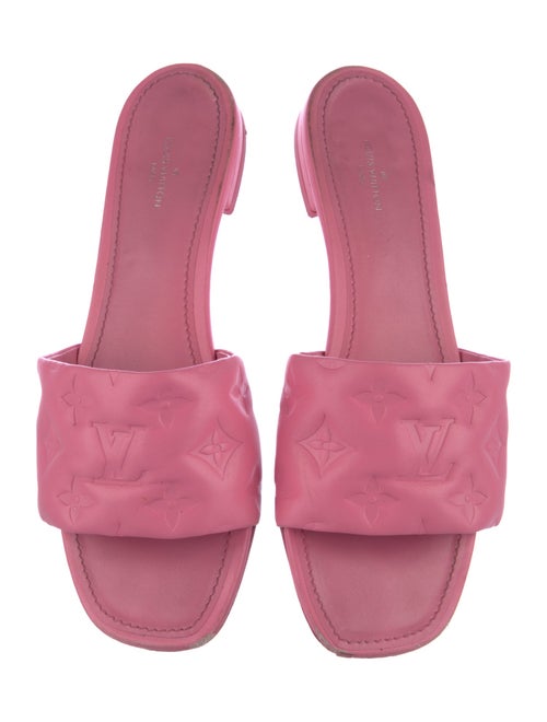 Louis Vuitton Leather Slides