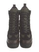 Louis Vuitton LV Monogram Nylon Combat Boots