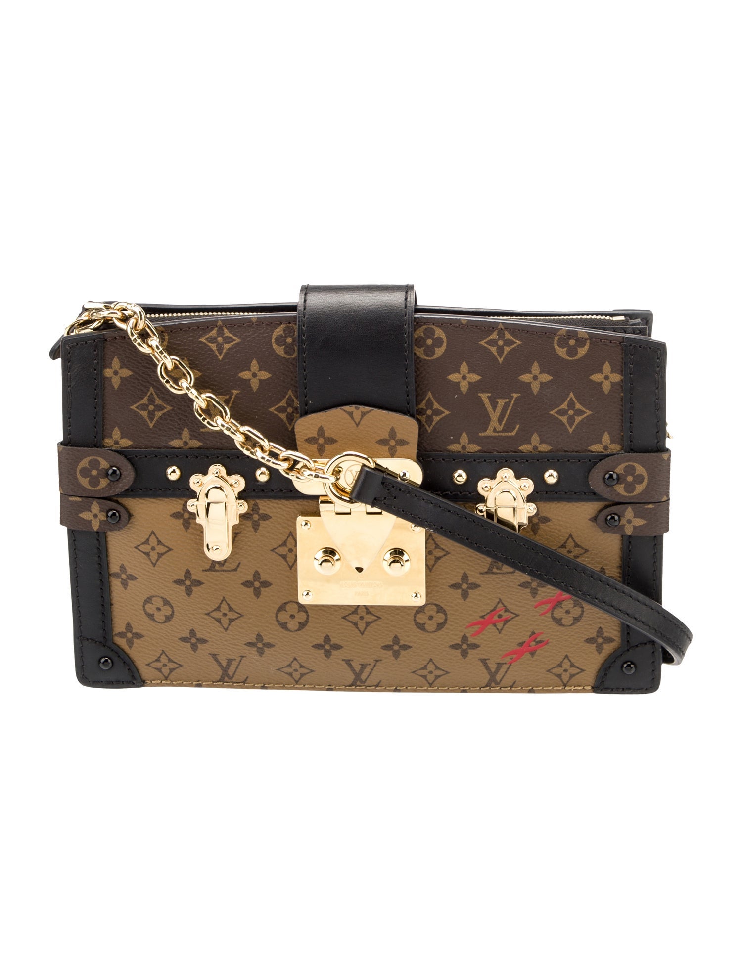 Louis Vuitton LV Monogram Trunk Clutch