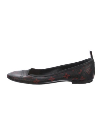 Louis Vuitton Monogram Pattern Ballet Flats