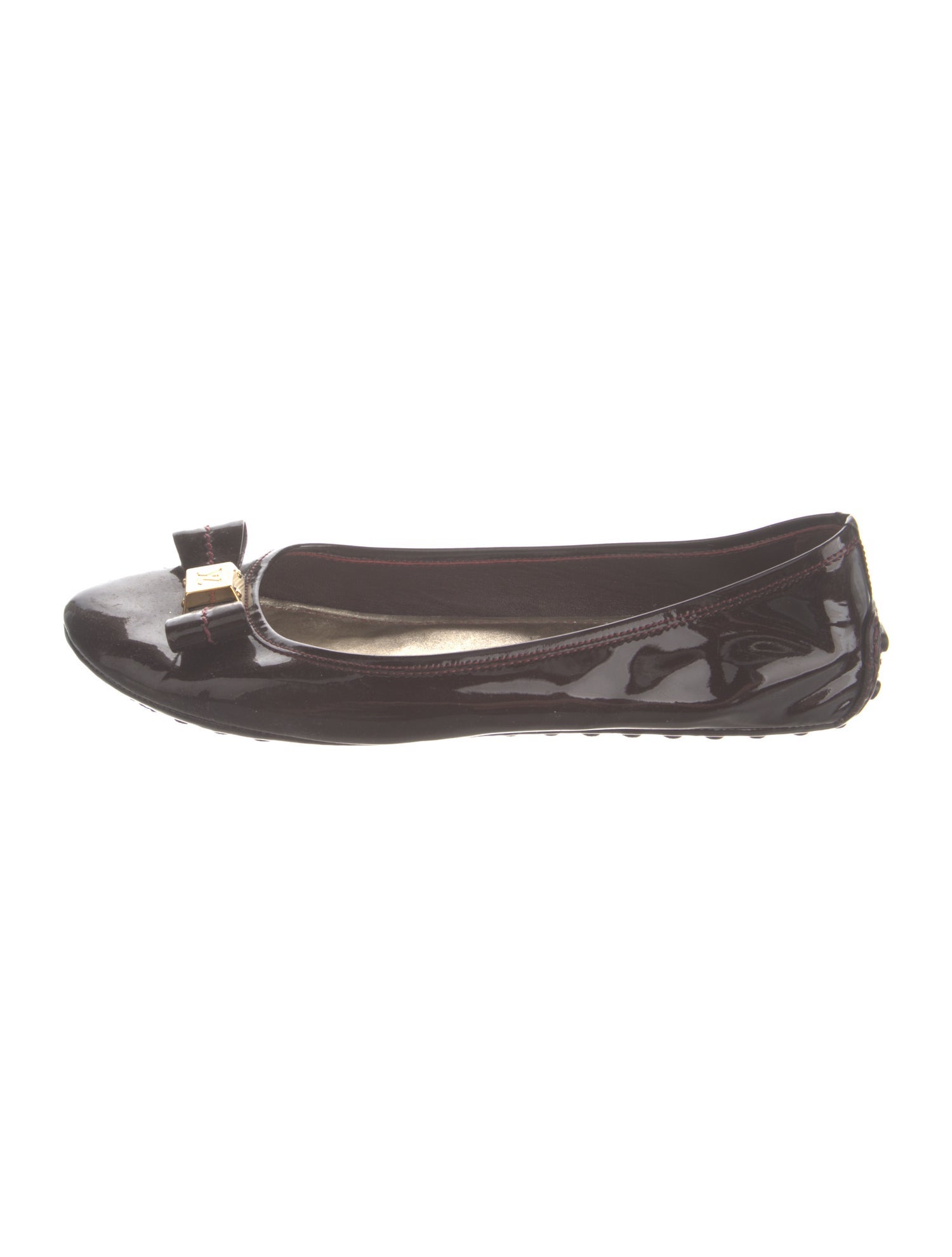 Louis Vuitton Patent Leather Flats
